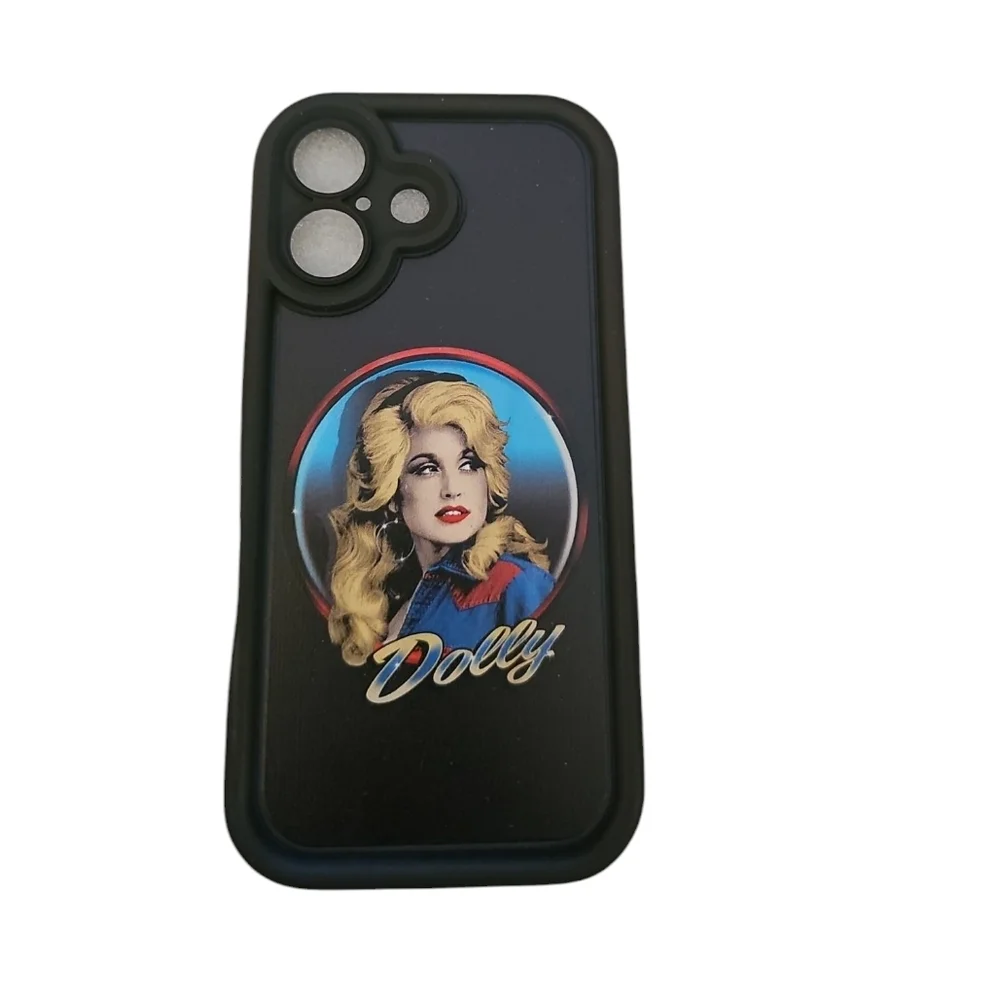 Dolly Parton Black IPhone 16 Case New